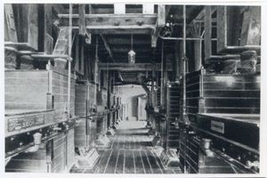 Rastenburg, Stadt, Kreis Rastenburg Rastenburg, Großmühle, Innenansicht Rastenburg, Mühlen