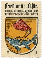 Friedland (Ostpr.), Kreis Bartenstein Friedland (Ostpr.), Wappen 