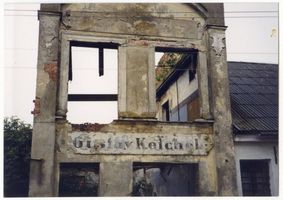 Rudau Kr. Samland, Kirchdorf, Kreis Samland Rudau Kr. Samland, Altstadt, Ruinen II Ostpreußen, Zweiter Weltkrieg und das Ende