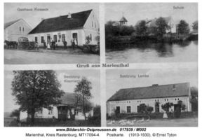 Marienthal Kr. Rastenburg, Kreis Rastenburg 