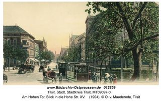 Tilsit, Stadt, Stadtkreis Tilsit Am Hohen Tor