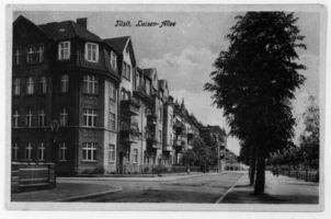 Tilsit, Stadt, Stadtkreis Tilsit Luisenallee