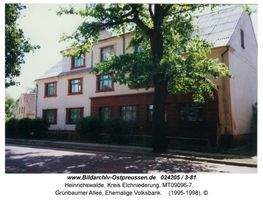 Heinrichswalde Kr. Elchniederung, Kreis Elchniederung Grünbaumer Allee