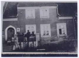 Sentken, Kreis Lyck Sentken, Dienstgebäude Polizeibeamter Julius Schück 