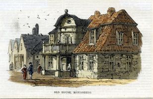 Königsberg (Pr.), Stadtkreis Königsberg Königsberg, Old house 
