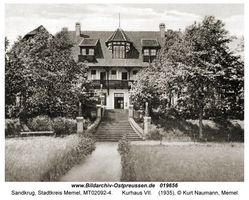 Sandkrug Stadtkr. Memel, Stadtkreis Memel 