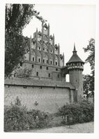 Marienburg, Westpr., Kreis Marienburg Marienburg, Westpr., Mittelschloß, Gotischer Giebel der Firmarie II Мариенбург, Западная Пруссия, Средний замок, готический фронтон фимарии, II