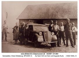 Samplatten, Kreis Ortelsburg  