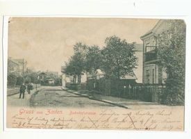 Zinten, Kreis Heiligenbeil Zinten, Bahnhofstraße, II Цинтен, Банхофштрассе, II