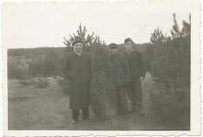  Masuren, Fritz Großmann mit Vater und Neffe Мазурия, Фриц Гроссманн с отцом и племянником