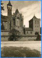 Marienburg, Westpr., Kreis Marienburg Marienburg i. Westpr., Die Marienburg, Chor der Schloßkirche mit  Marienbild Marienburg, Schloß