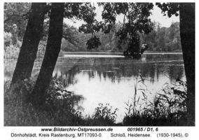 Dönhofstädt, Gut und Schloß, Kreis Rastenburg 