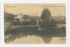 Cranzbeek, Kreis Samland Cranzbeek, Durchfahrt Sr. Majestät des Kaisers 