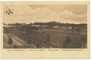 Tilsit, Stadt, Stadtkreis Tilsit Tilsit, Laubenkolonie am Sonnenbad 