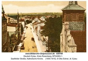 Deutsch Eylau, Kreis Rosenberg Saalfelder Straße