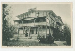 Walden, Ort mit Försterei und Bahnstation, Kreis Lyck Sybba, Das Kurhaus 