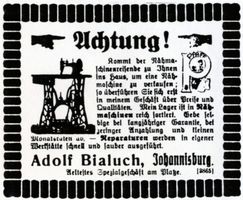 Johannisburg, Kreis Johannisburg Johannisburg, Bialuch, Werbung, II Johannisburg (Kreis), nicht verortete Bildmotive