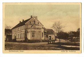 Wehrkirchen, Ort, Kreis Goldap Szittkehmen, Hotel St. Hubertus Зитткемен, отель «Св. Губертус»