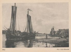Gilge, Kreis Labiau Gilge, Fischerboote 