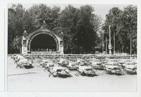 Cranz Kr. Samland, Ort, Kreis Samland Cranz, Plantage, Konzertpavillon Cranz, Plantage