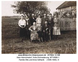 Klein Heinrichsdorf, Kreis Elchniederung 