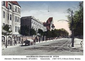 Allenstein, Stadtkreis Allenstein Kaiserstraße  