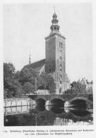 Heilsberg Kr. Heilsberg, Stadt, Kreis Heilsberg Heilsberg Kr. Heilsberg, kath. Pfarrkirche III, Anfang 14. Jahrhundert, Turmhelm und Dachreiter um 1700 Хайльсберг, район Хайльсберг, католическая приходская церковь, III, начало XIV века, шлем башни и щипцовая башенка около 1700 года
