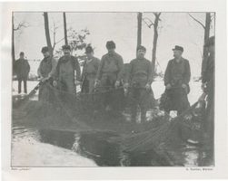  Masuren, Fischerei, Schlechter Fang, kein Fisch im Netz Masuren, Fischerei