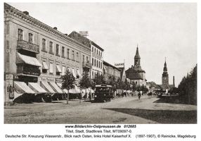 Tilsit, Stadt, Stadtkreis Tilsit Deutsche Straße