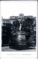 Königsberg (Pr.), Stadtkreis Königsberg Königsberg, Kantdenkmal XXIII Кёнигсберг, памятник Канту, XXIII