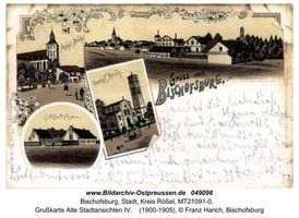 Bischofsburg, Stadt, Kreis Rößel 