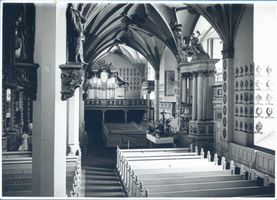Königsberg (Pr.), Stadtkreis Königsberg Königsberg, Schloßkirche, Blick zur Orgel VI Кёнигсберг, замковая церковь, вид на орган VI