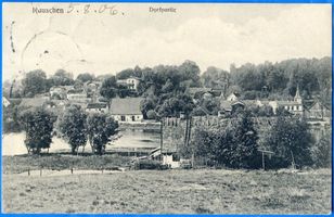 Rauschen Kr. Samland, Kreis Samland Rauschen Kr. Samland, Dorfpartie 