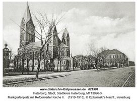 Insterburg, Stadt, Stadtkreis Insterburg Markgrafenplatz