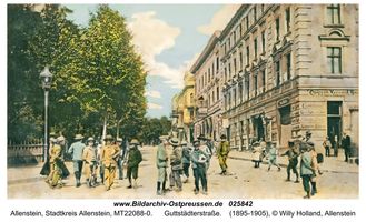 Allenstein, Stadtkreis Allenstein Hindenburgstraße