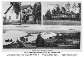 Untereißeln, Kreis Tilsit-Ragnit 