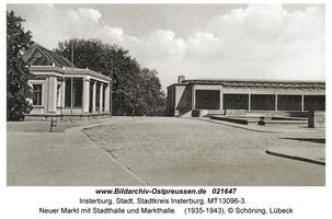Insterburg, Stadt, Stadtkreis Insterburg Neuer Markt