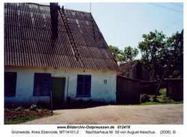 Grünweide (Kr. Ebenrode), Kreis Ebenrode 