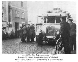 Rastenburg, Stadt, Kreis Rastenburg Neuer Markt