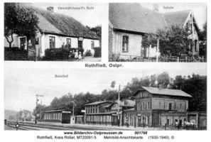 Rothfließ, Kreis Rößel  