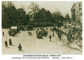 Kuckerneese, Ort, Kreis Elchniederung Am Markt