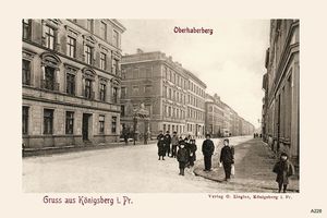 Königsberg (Pr.), Stadtkreis Königsberg Burgenlandstraße