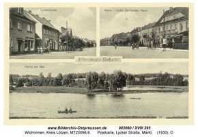 Widminnen, Kreis Lötzen Lycker Straße, Widminnen