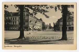 Gumbinnen, Stadt, Kreis Gumbinnen Königsplatz Gumbinnen, Königsplatz 