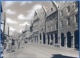 Allenstein, Stadtkreis Allenstein Allenstein, Marktplatz und Hohes Tor VI Алленштайн, рыночная площадь и Высокие ворота, VI