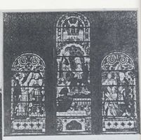 Königsberg (Pr.), Stadtkreis Königsberg Königsberg, Hufen, Königin-Luise-Gedächtniskirche, Innenansicht, Fenster an der Südseite Кёнигсберг, Хуфен, церковь памяти королевы Луизы, внутренний вид, окно на южной стороне