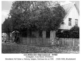 Schillgallen Kr. Memel, Kreis Memel 