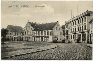 Labiau, Kreis Labiau Marktplatz Labiau, Marktstraße IV 