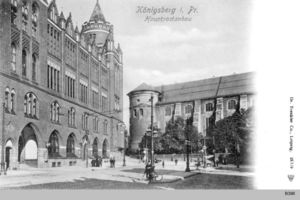 Königsberg (Pr.), Stadtkreis Königsberg Fritz-Tschierse-Platz (fr. Gesekusplatz)
