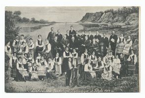 Tilsit, Stadt, Stadtkreis Tilsit Tilsit, Litauisches Musikfest Тильзит, литовский музыкальный праздник